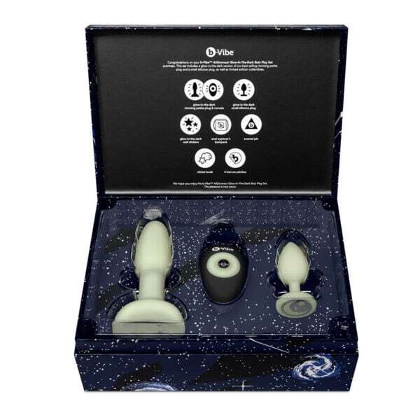 Buy a B-Vibe ASStronaut GlowintheDark Butt Play Set vibrator.