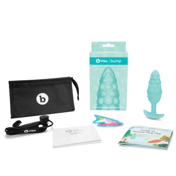 Buy a B-Vibe Texture Plug Bump Mint Small vibrator.