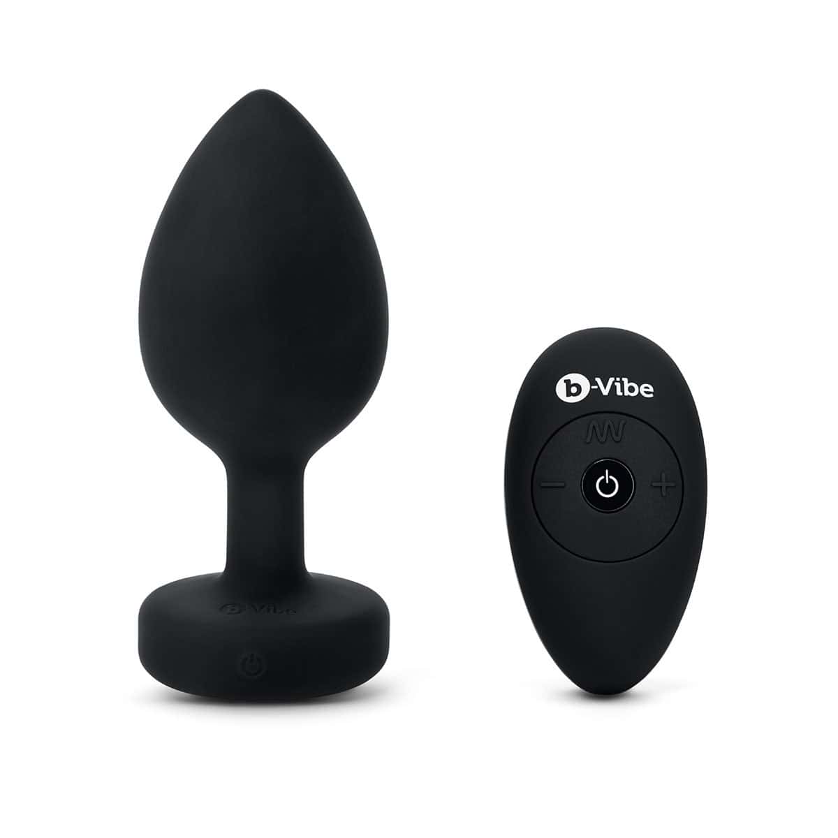 Buy a B-Vibe Vibrating Jewel Plug 2XL  Black vibrator.