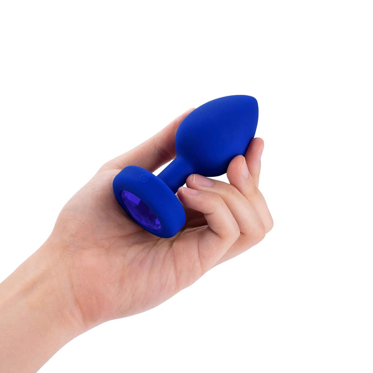 Buy a B-Vibe Vibrating Jewel Plug Large/XLarge  Blue Sapphire vibrator.