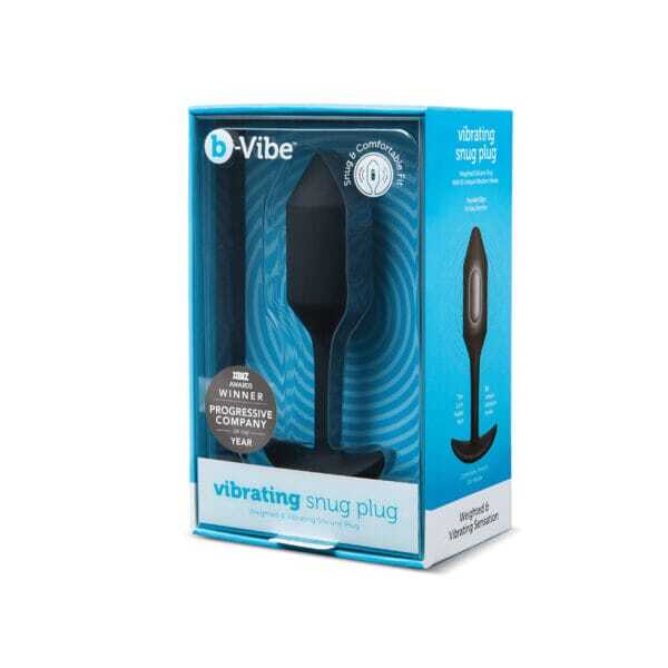 Buy a B-Vibe Vibrating Snug Plug 2 M  Black vibrator.