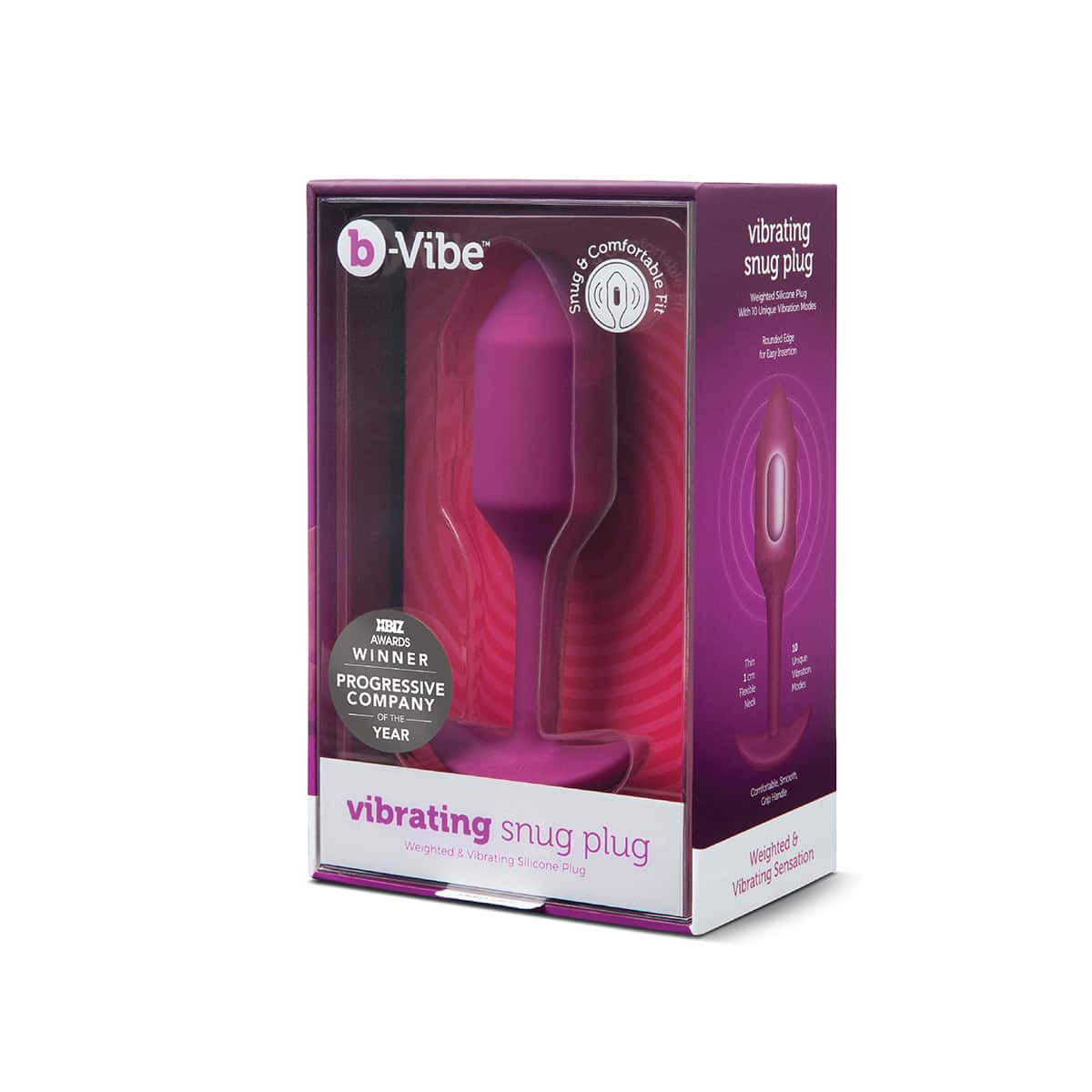 Buy a B-Vibe Vibrating Snug Plug 2 M  Rose vibrator.