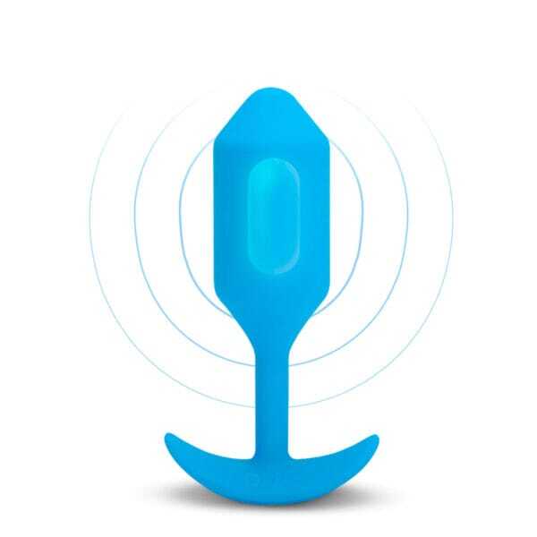 Buy a B-Vibe Vibrating Snug Plug 3 L  Blue vibrator.