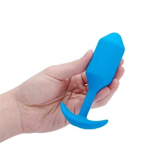 Buy a B-Vibe Vibrating Snug Plug 3 L  Blue vibrator.