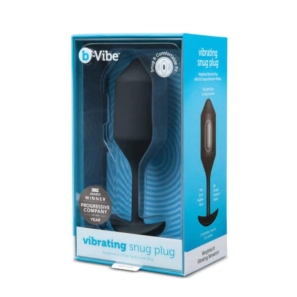 Buy a B-Vibe Vibrating Snug Plug 4 XL  Black vibrator.