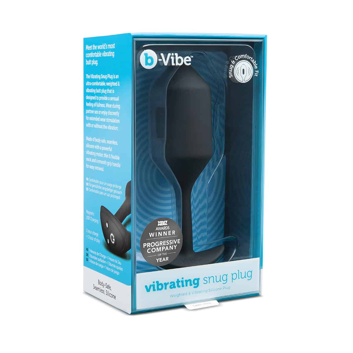 Buy a B-Vibe Vibrating Snug Plug 4 XL  Black vibrator.