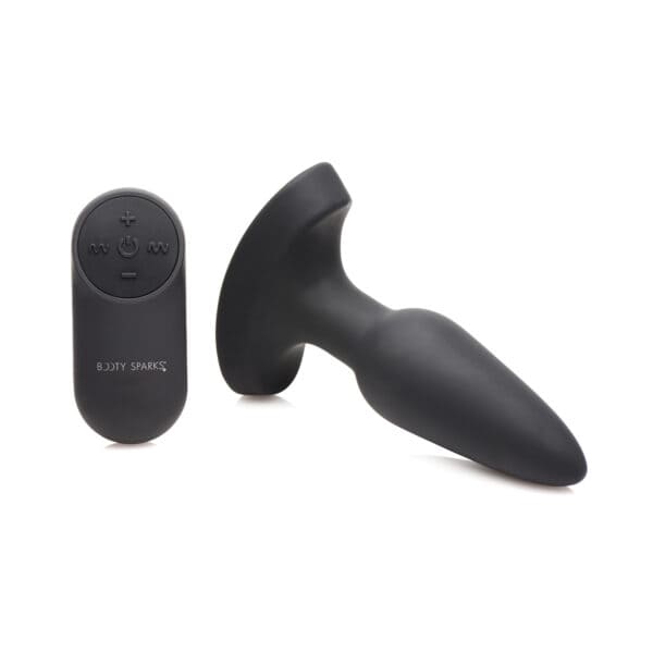 Buy a Booty Sparks Laser Heart Remote Butt Plug  Small vibrator.