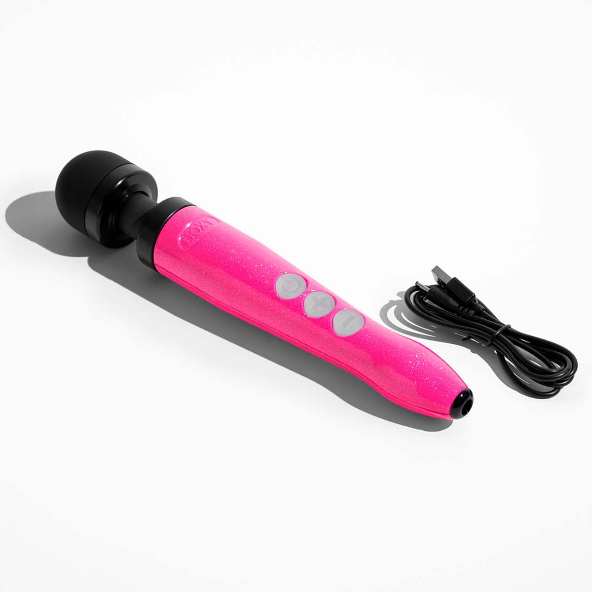 Buy a Doxy Die Cast 3R Rechargeable Compact Wand Vibrator Hot Pink vibrator.