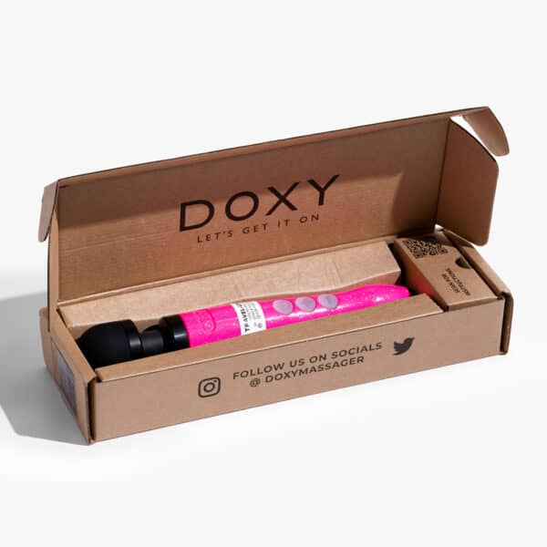 Buy a Doxy Die Cast 3R Rechargeable Compact Wand Vibrator Hot Pink vibrator.