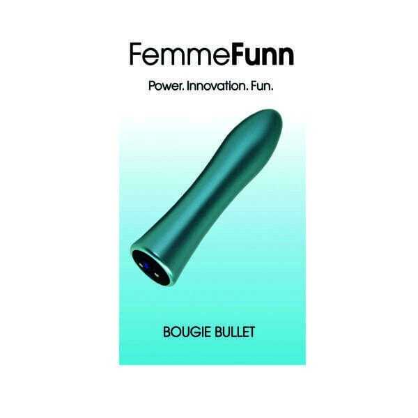 Buy a Femme Funn Bougie Bullet  Blue vibrator.