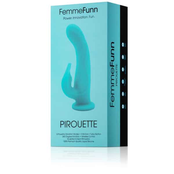 Buy a Femme Funn Pirouette Aqua vibrator.