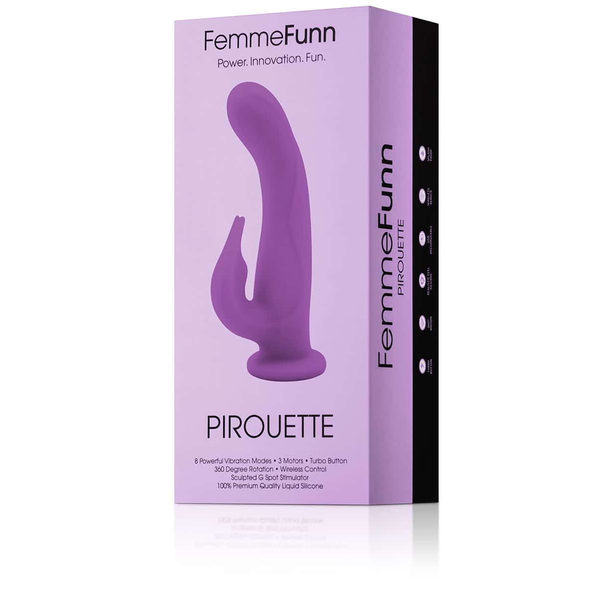 Buy a Femme Funn Pirouette Purple vibrator.