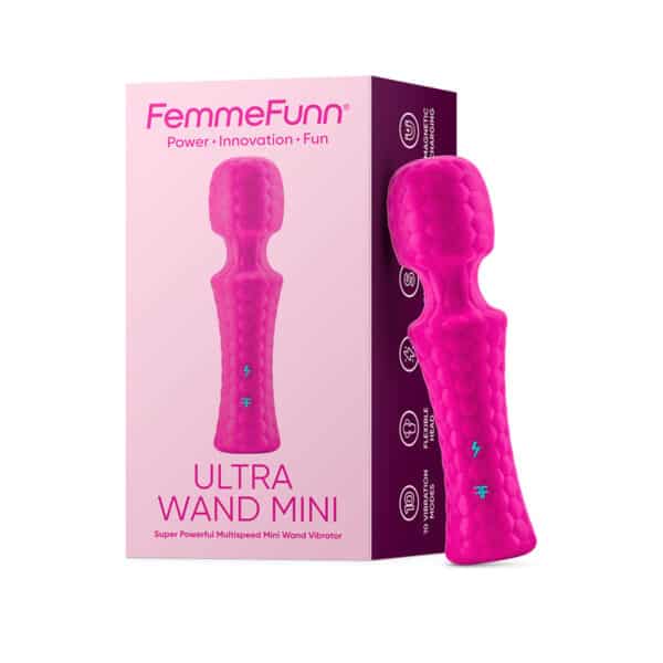 Buy a Femme Funn Ultra Wand Mini  Pink vibrator.