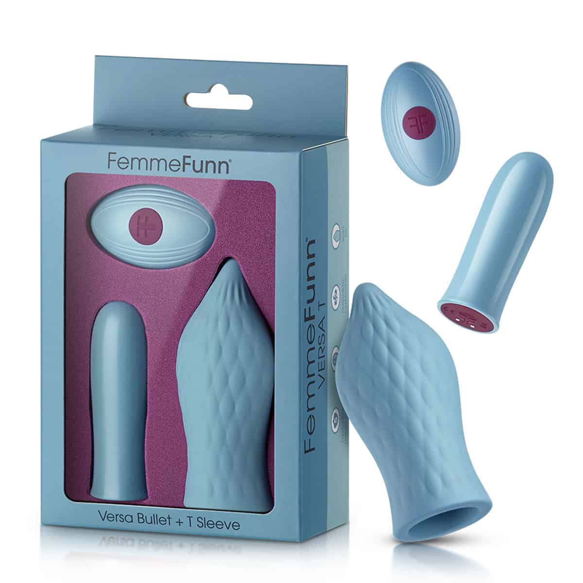 Buy a Femme Funn Versa T  Sleeve and Bullet vibrator.