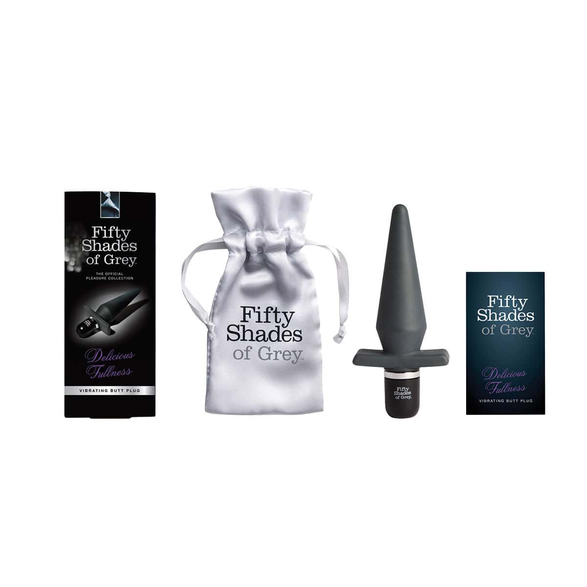 Buy a Fifty Shades Delicious Fullness Vibrating Butt Plug vibrator.