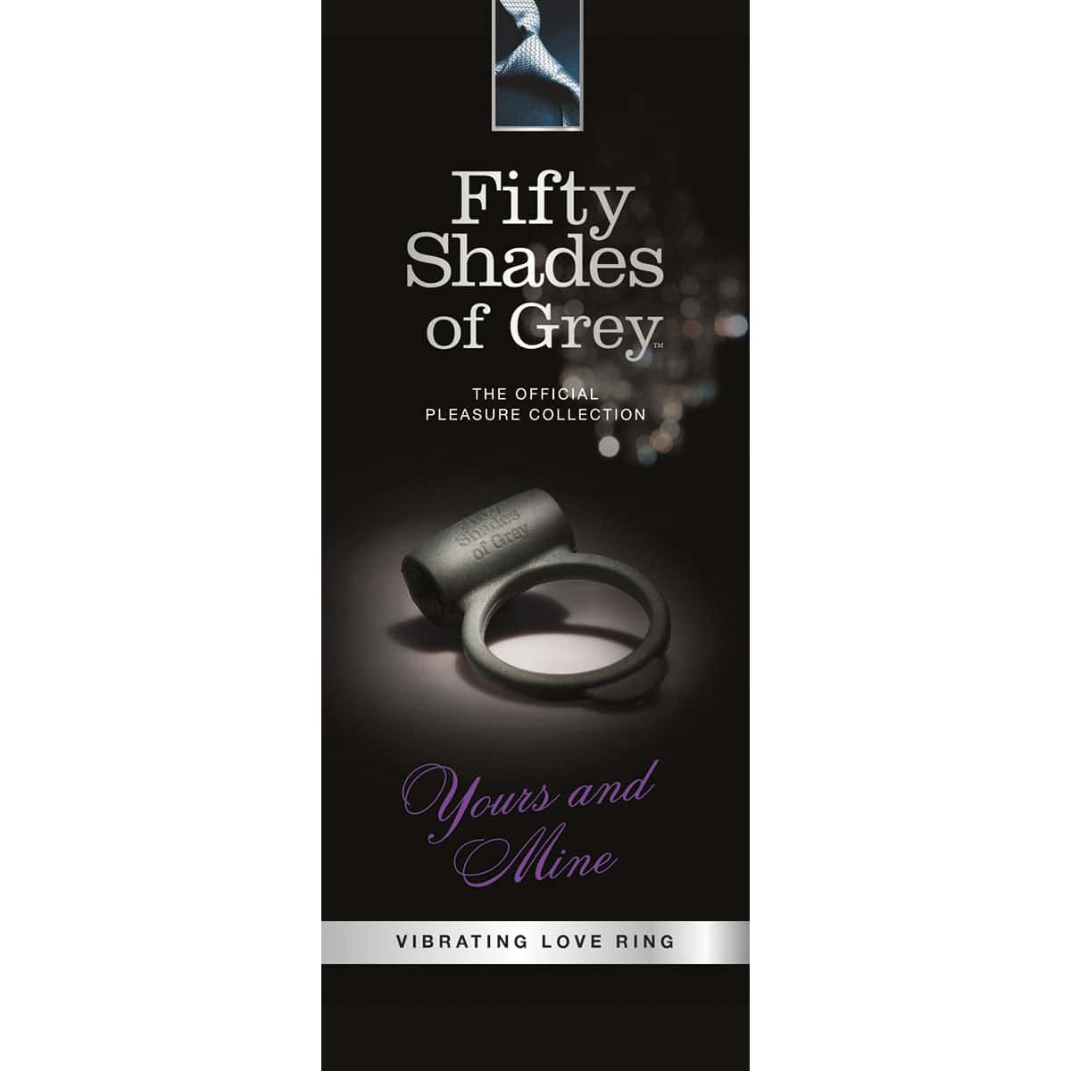 Buy a Fifty Shades Yours and Mine Vibrating Love Ring vibrator.