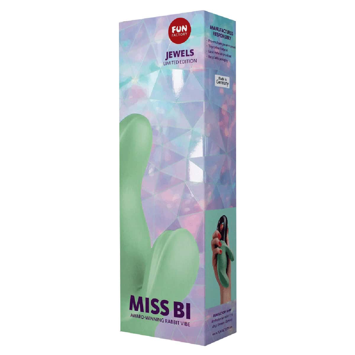 Buy a Fun Factory Miss Bi  Jade vibrator.