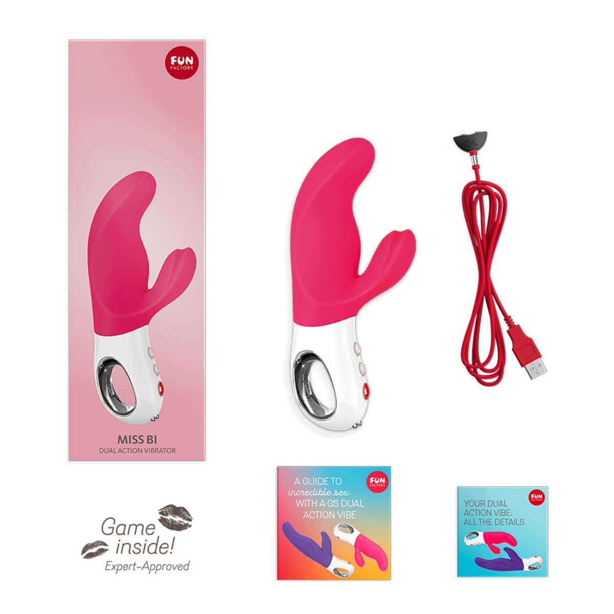 Buy a Fun Factory Miss Bi  Pink vibrator.