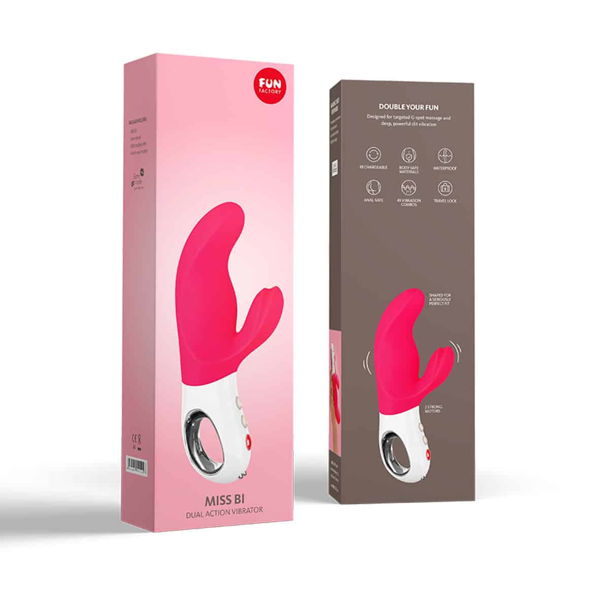 Buy a Fun Factory Miss Bi  Pink vibrator.