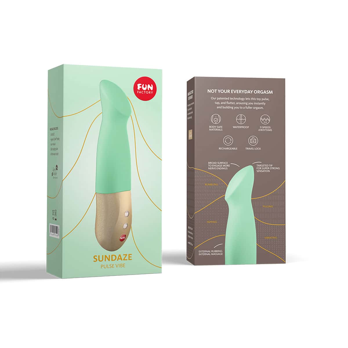 Buy a Fun Factory Sundaze  Pistachio vibrator.