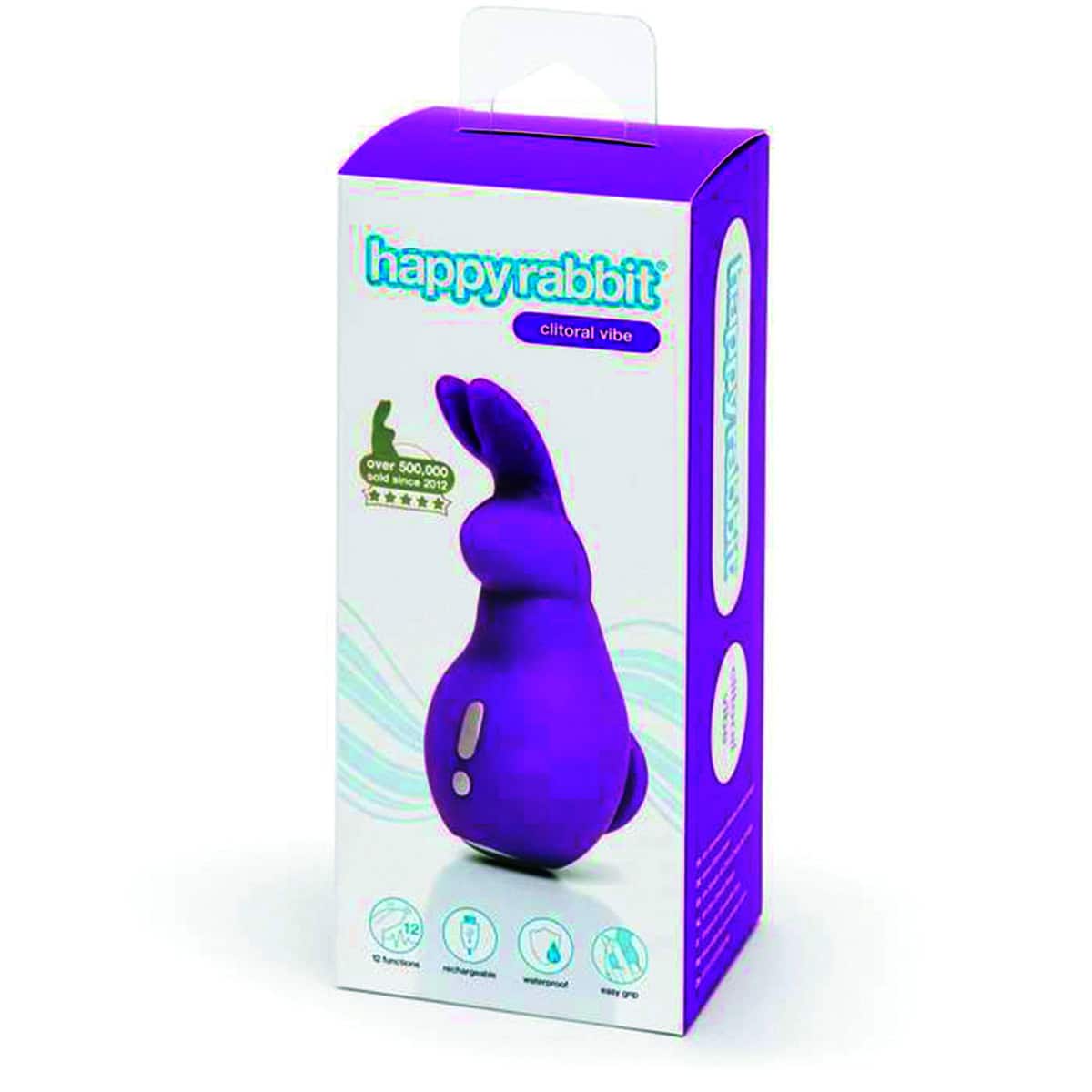 Buy a Happy Rabbit Clitoral Vibe  Purple vibrator.