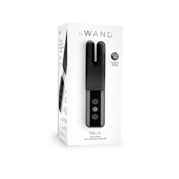 Buy a Le Wand Chrome Deux  Black vibrator.