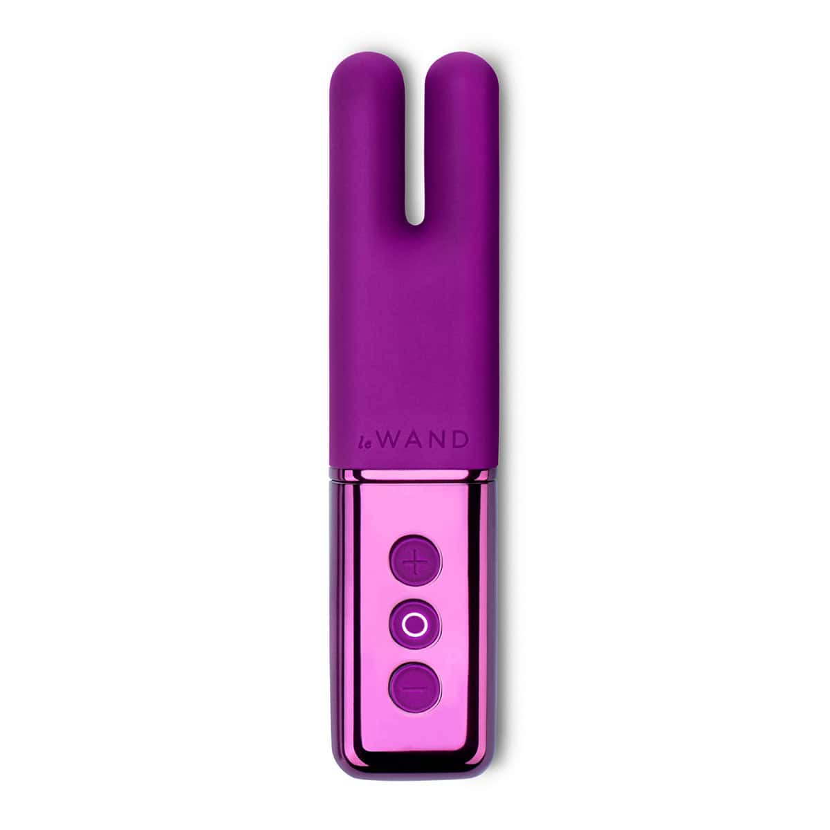 Buy a Le Wand Chrome Deux  Dark Cherry vibrator.