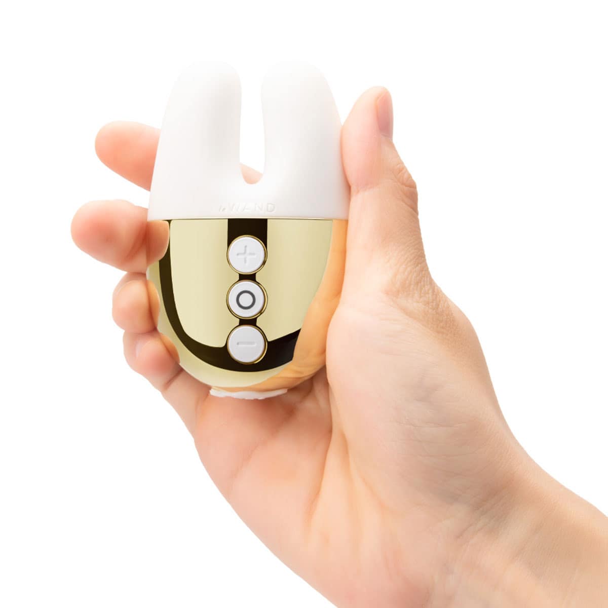 Buy a Le Wand Chrome Double Vibe  Limited Edition White/Gold vibrator.