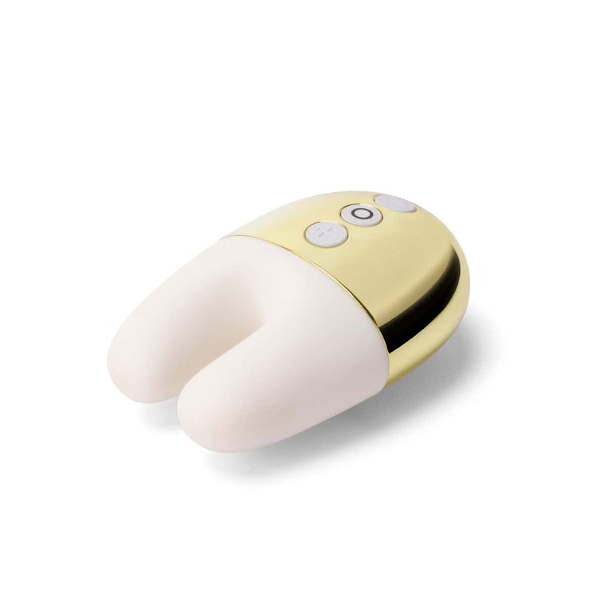 Buy a Le Wand Chrome Double Vibe  Limited Edition White/Gold vibrator.