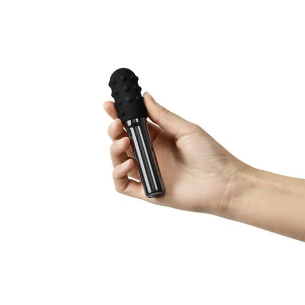 Buy a Le Wand Chrome Grand Bullet  Black vibrator.