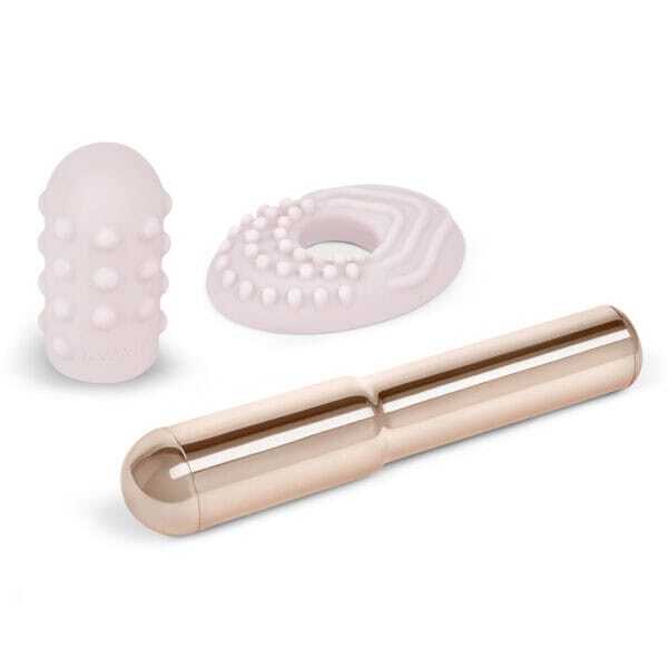 Buy a Le Wand Chrome Grand Bullet  Rose Gold vibrator.