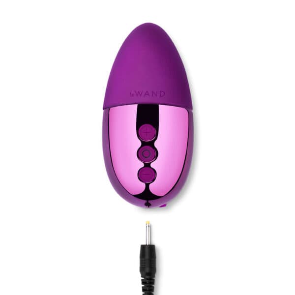 Buy a Le Wand Chrome Point  Dark Cherry vibrator.