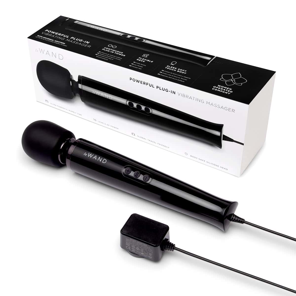 Buy a Le Wand Plugin Black vibrator.