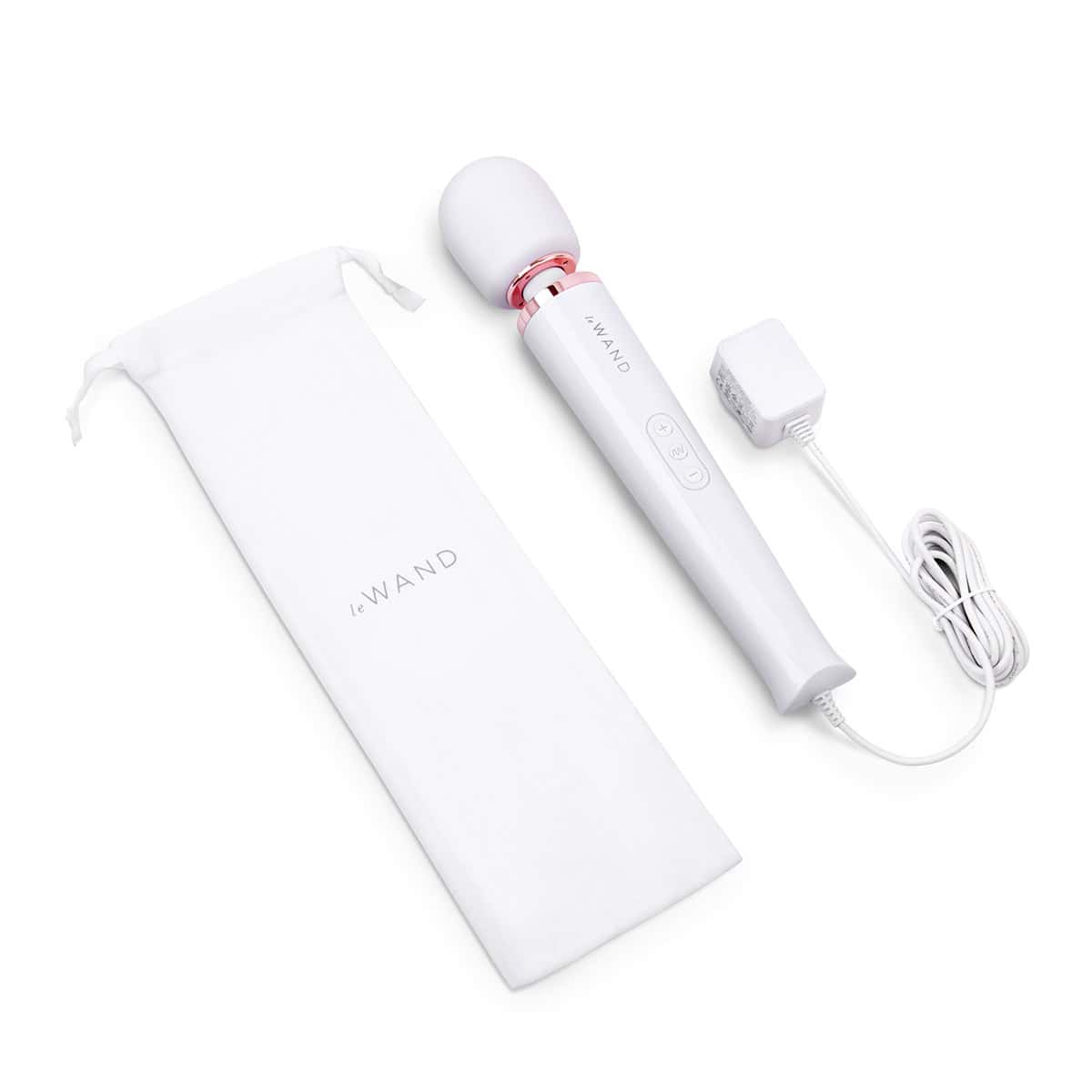 Buy a Le Wand Plugin White vibrator.