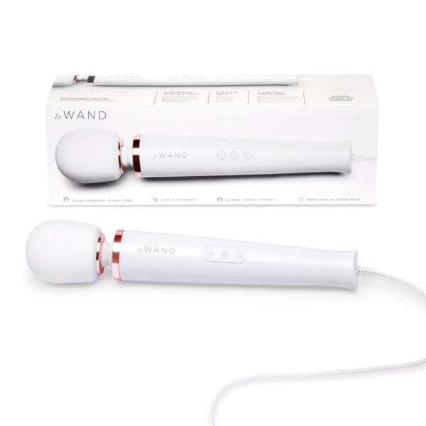 Buy a Le Wand Plugin White vibrator.