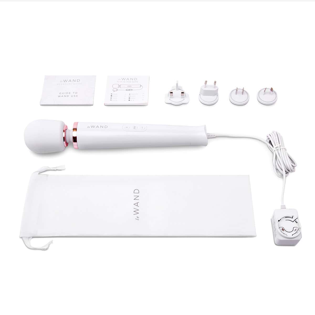 Buy a Le Wand Plugin White vibrator.