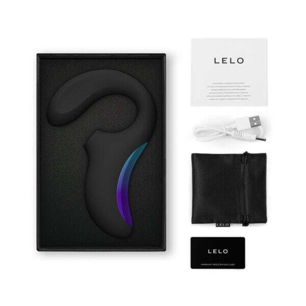 Buy a Lelo Enigma Wave Suction Dual Stim Black vibrator.