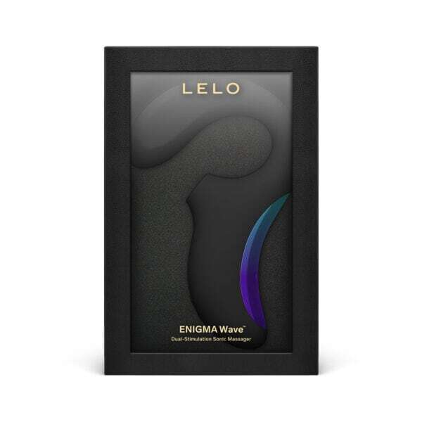 Buy a Lelo Enigma Wave Suction Dual Stim Black vibrator.