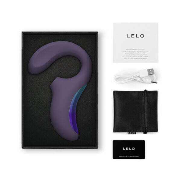 Buy a Lelo Enigma Wave Suction Dual Stim Purple vibrator.