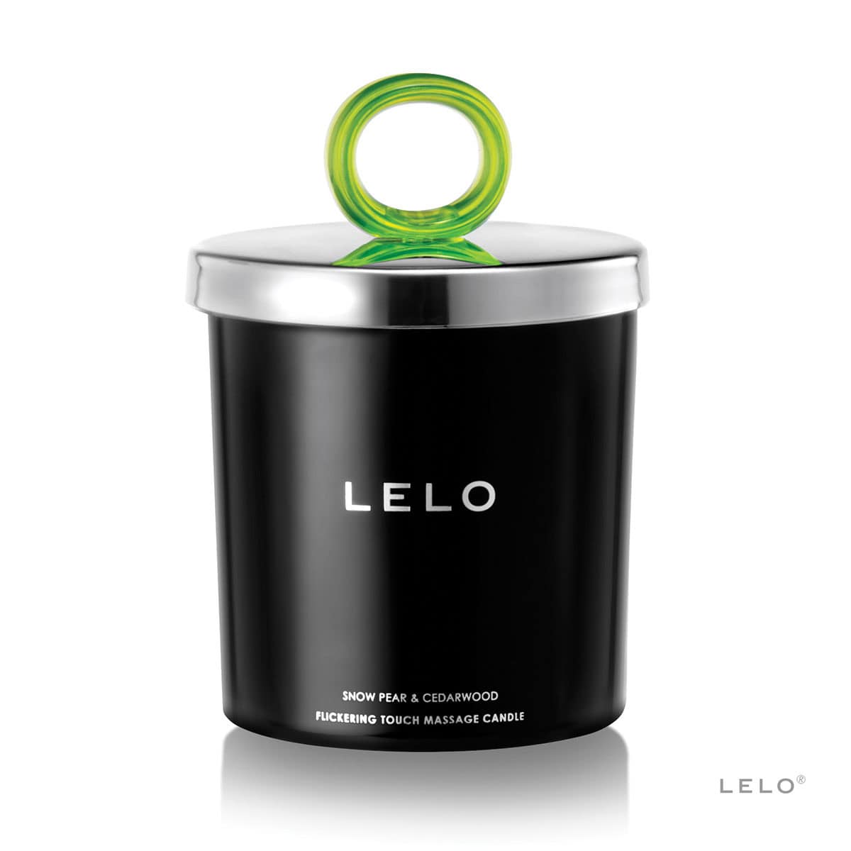 Buy LELO Flickering Touch Massage Candle   Snow Pear   and  Cedarwood for her or him.