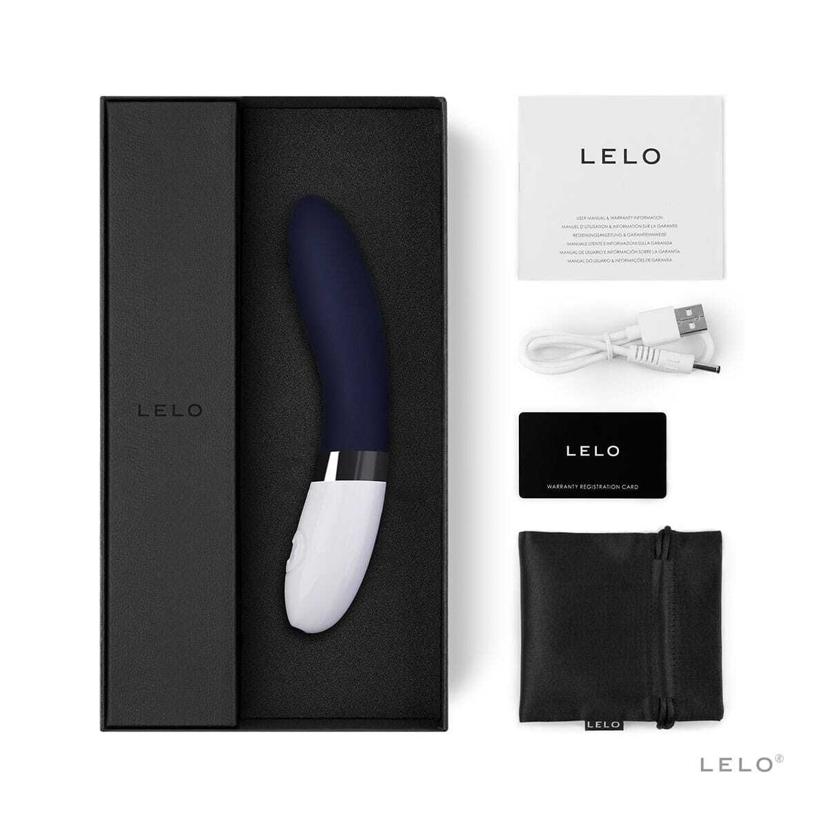 Buy a LELO Liv 2  Navy Blue vibrator.