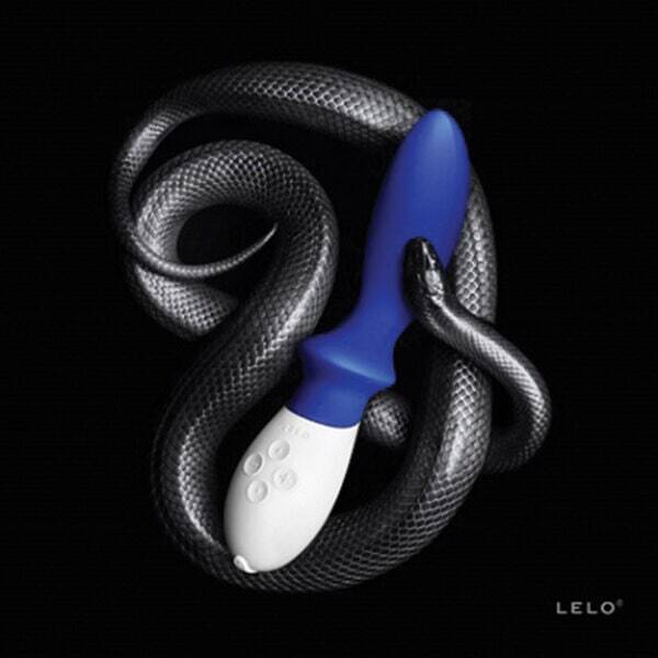 Buy a LELO Loki  Federal Blue vibrator.