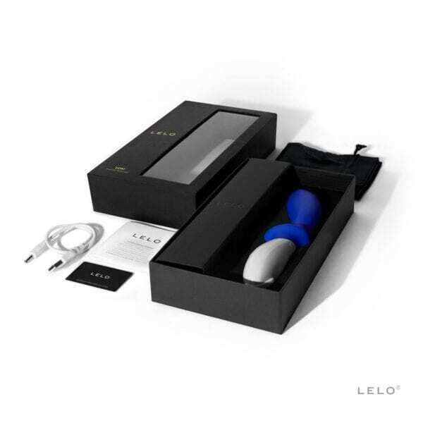 Buy a LELO Loki  Federal Blue vibrator.