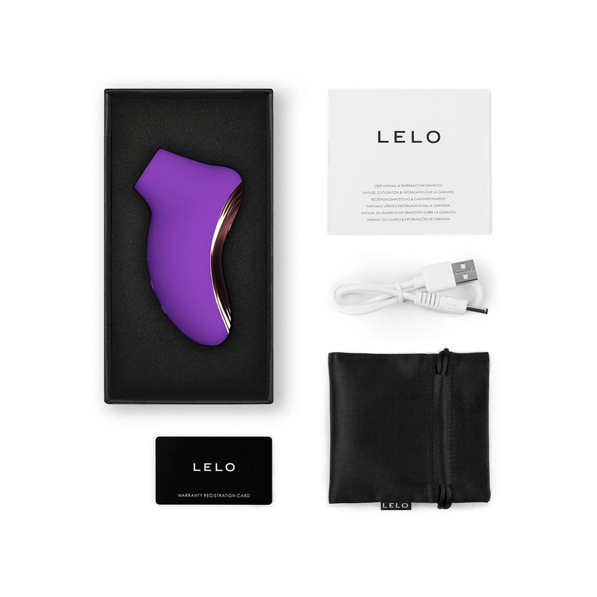 Buy a LELO Sona 2 Travel  Purple vibrator.