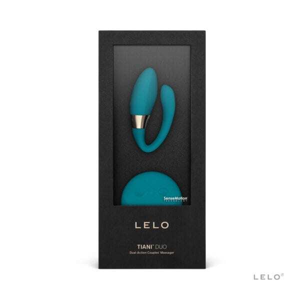 Buy a LELO Tiani Duo  Ocean Blue vibrator.