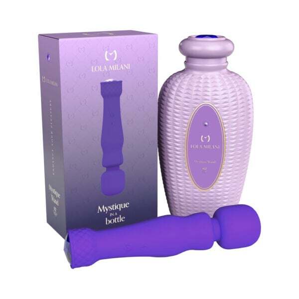 Buy a Lola Milani Mystique Wand Purple vibrator.