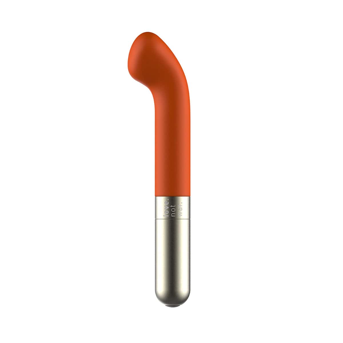 Buy a Love Not War Liebe Head  Orange vibrator.