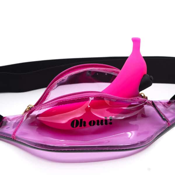 Buy a Love to Love Oh Oui Banana  Danger Pink vibrator.