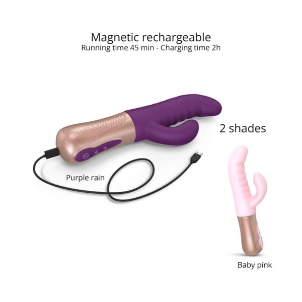 Buy a Love to Love Sassy Bunny Vibrator  Purple Rain vibrator.