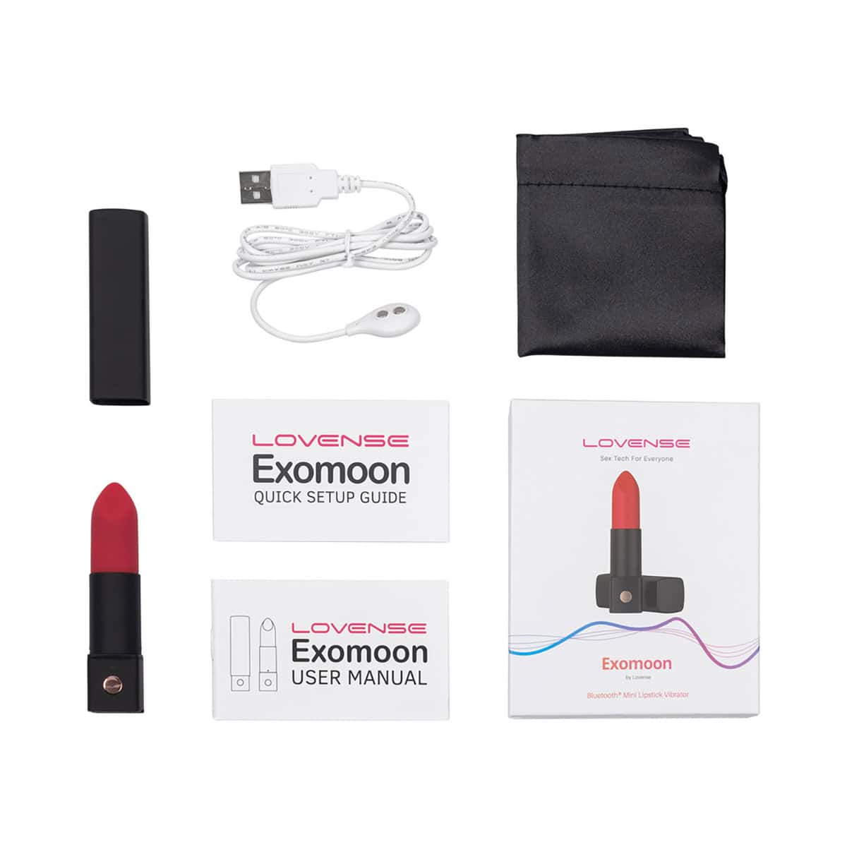 Buy a Lovense Exomoon Lipstick Vibrator vibrator.